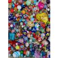 `!! Weekend Special!! 4.9Kg Assorted Glass Beads & Findings +/- 10142pcs