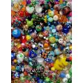 5Kg  !!  Assorted Glass Beads & Findings +/-11492pcs