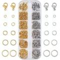 **DIY**  690 pc Jewelry Making Kit / Stainless Steel  /  Jump Rings / Lobster Clasps