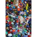 ***Crazy Wednesday***   Assorted Handmade Lampwork Beads  / Glass Beads & Findings + /- 5400 pcs