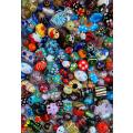 ***Crazy Wednesday***   Assorted Handmade Lampwork Beads  / Glass Beads & Findings + /- 5400 pcs