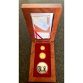 2007 World Cup 2010 Collectors set Gold and Silver - Extremely Rare!!