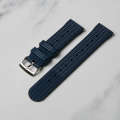 Blue Waffle Rubber Strap 20mm/22mm