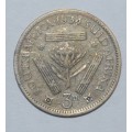 1934 Threepence Coin