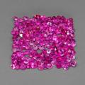 Stunning 50 Piece Lot Of Round Cut 2mm 100% Natural Pink Sapphire - Your Bid Is For All 50 Pieces