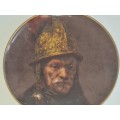 Hutschenreuther Wall Plate  The Man With The Golden Helmet Rembrandt Vintage