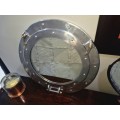 41cm Silver Porthole Wall Mirror