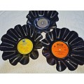 Set of 3Record Bowls - Recycled Vinyl LPs