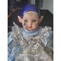 One bid for the Family  four vintage porcelain dolls