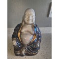 Colourful  Porcelain Happy Buddha Statue