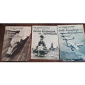 The Triumph of Speed - first three issues - Famous Trains and Locomotives; Ocean Greyhounds and Spee