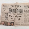 1981 Selection of Newspapers with Laingsburg Flood interest