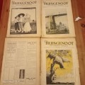 4 X 1936 Huisgenoot Magazines