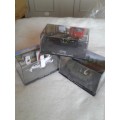3 X HIGHLY DETAILED JAMES BOND DIE CAST TRANSPORTS  (AS DRIVEN IN HIS MOVIES )ONE BID FOR ALL