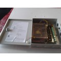 12VDC 9 OUTPUT SWITCH MODE CCTV POWER SUPPLY