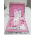 3 IN ONE EPILATOR AND SHAVER SET IN LOVELY CASE