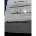4 IN ONE SECURITY PRODUCT(TIME ATTENDANCE,DOOR VIEWER,ACESS CONTROL SYSTEM, GUARD)