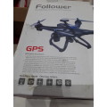 REMOTE CONTROLLED GPS FOLLOWER WIFI QUADCOPTER