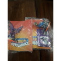 10 X SKYLANDERS FIGURES WITH CARD AND STICKERS (ONE BID FOR ALL)
