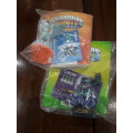 10 X SKYLANDERS FIGURES WITH CARD AND STICKERS (ONE BID FOR ALL)