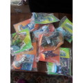 ASSORTMENT OF 6 SKYLANDERS FIGURES WITH STICKER AND CARD (ONE BID FOR ALL)