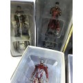 SET OF 6 DC FIGURES(CAST IN LEAD)