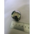 SET OF 6 HEAVY METAL MIRROR FINISHED FURNITURE KNOBS