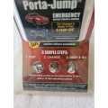PORTA-JUMP EMERGENCY BATTERY CHARGER AND STARTER