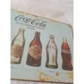 COCA-COLA METAL SIGN(30 X 20CM)1899 to 1957 bottles images