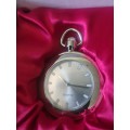 SET OF FOUR QUARTZ METAL POCKETWATCHES (MAKES GREAT GIFTS)
