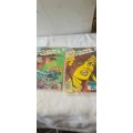 4 X VINTAGE DC PAPERBACK COMICS