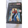 MARVEL SUPERHEROES HARDCOVER COMIC (CAPTAIN BRITAIN,)A CROOKED WORLD