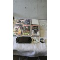 SONY PSP CONSOLE INCL.9 GAME DISC-SEE DESCRIPTION