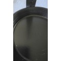 SOLID CAST IRON  PAN(MINT CONDITION)