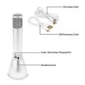 Microphone Portable Wireless Karaoke Machine , Mini Handheld Cellphone