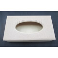 The Velvet Attic - Wood blank MDF - Tissue Box with Lid