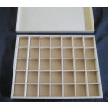 The Velvet Attic - Wood blank - Bead Storage with Lid (35 divisions)
