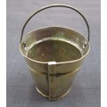 Small Brass Bucket