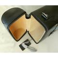 TUCANA 2 BOTTLE WINE CARRIER GENUINE BONDED LEATHER WITH STAINLESS STEEL WAITERSFRIEND
