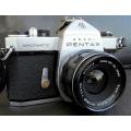ASAHI PENTAX SPOTMATIC SP WITH TAKUMAR 1:3.5/35 EXCELLENT CONDITION MADE IN JAPAN