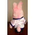 DURACELL FOOTBALL BUNNY THIS TYPE  DOES NOT MOVE HEIGTH 19 CM