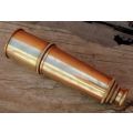 T.COOKE LONDON  FIVE EXTENSIONS BRASS TELESCOPE WORKING VERY WELL