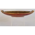 Carlton Ware `Rouge Royale` Chinoiserie Boat Dish