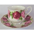 Royal Albert `Old English Rose` Tea Duo (2 available) !!READ!!