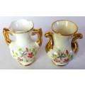 2 x Arthur Bowker Miniature Vases
