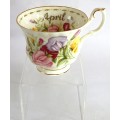 Royal Albert `Flowers of the Month - April` Tea Cup