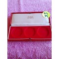 Red Coin Holder Box - SA Mint - Spes in Arduis 1873 - 1973