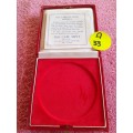 Red Coin Holder Box - The Cape Mint