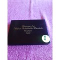 Wooden Coin Holder Box - Platinum Set - Nelson Rolihlahla Mandela 90 Years 2008