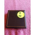 Black Plastic Coin Holder Box - Liliefleaf Memory & Legacy Set